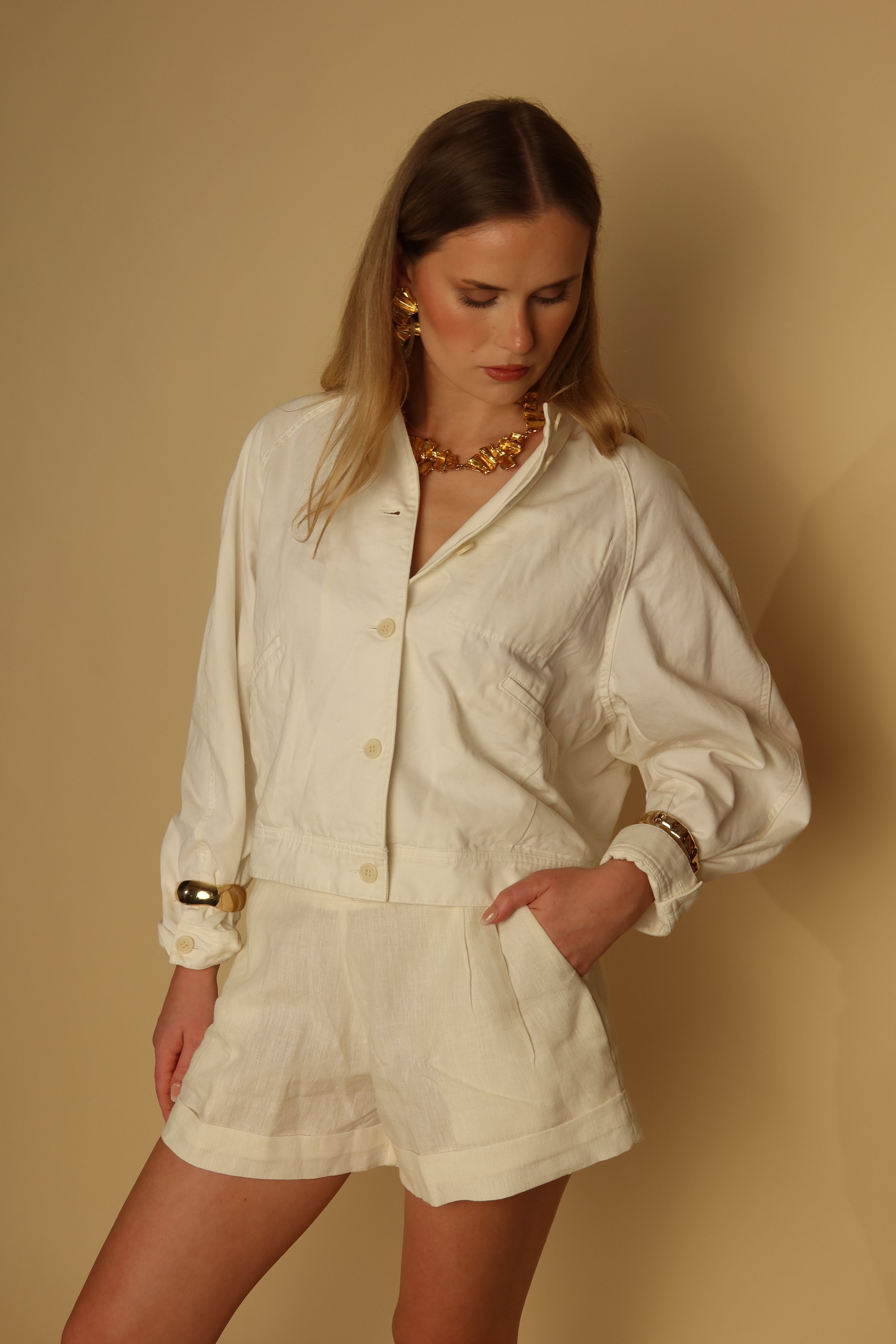 Ouvir linen short - COMING SOON