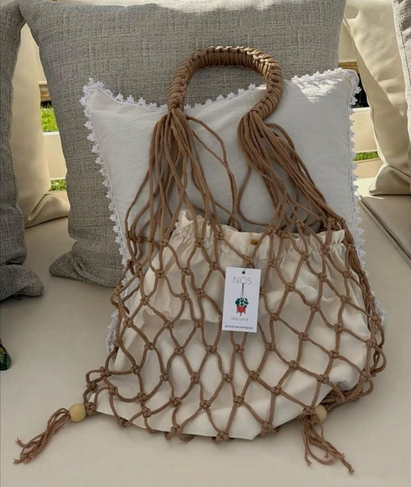 NOS Macramé Gold